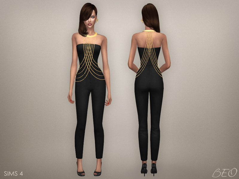 Body chains for The Sims 4 by BEO (2)