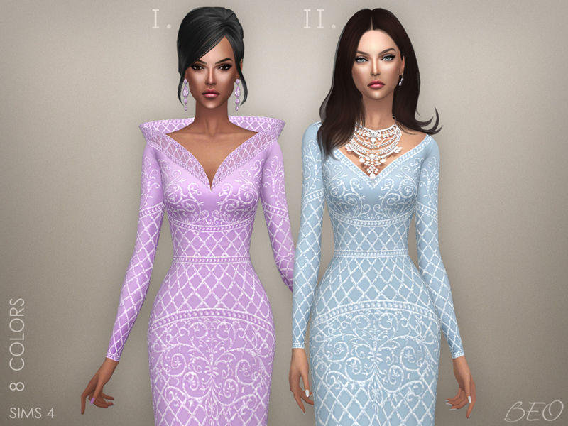 Collection - Ekaterina 2 (not transparent) for The Sims 4 by BEO