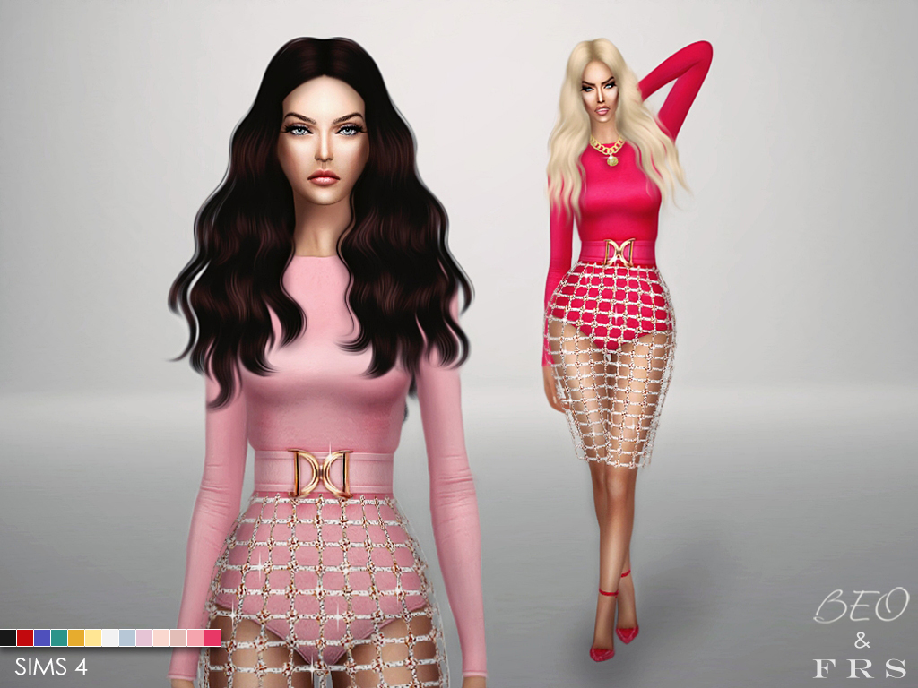Balmain inspiration collection for The Sims 4 by BEO (3)
