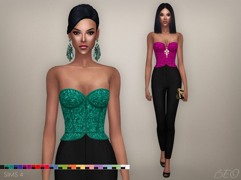 Jumpsuit for The Sims 4 by BEO (2)